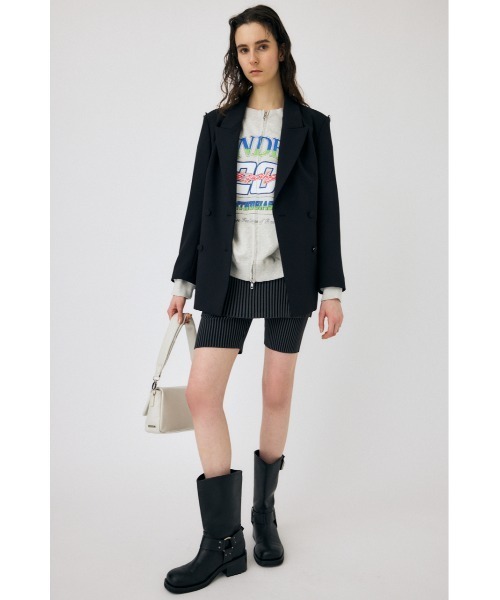 MOUSSY（マウジー）の「ATTACHED ジャケット（その他アウター・レディース・ブラック/ライトグレー・1/2）」の9枚目の写真