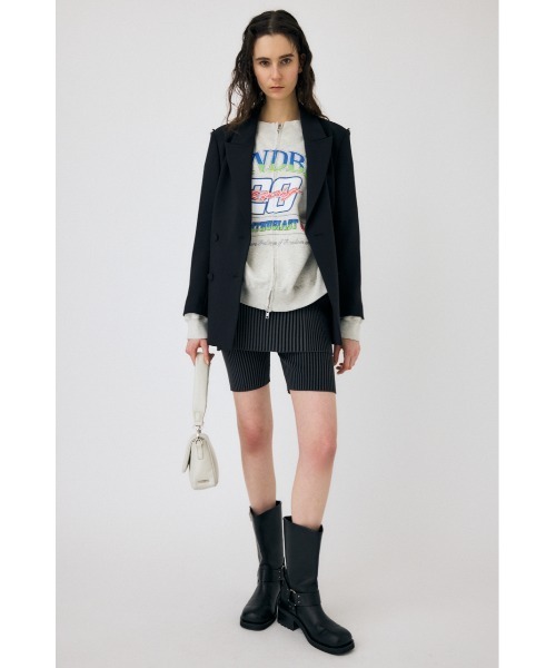 MOUSSY（マウジー）の「ATTACHED ジャケット（その他アウター・レディース・ブラック/ライトグレー・1/2）」の10枚目の写真