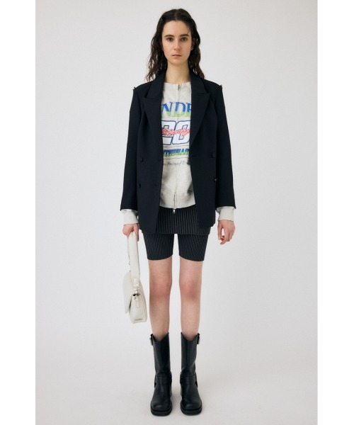 MOUSSY（マウジー）の「ATTACHED ジャケット（その他アウター・レディース・ブラック/ライトグレー・1/2）」の11枚目の写真