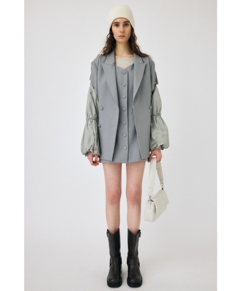 MOUSSY（マウジー）の「ATTACHED ジャケット（その他アウター・レディース・ブラック/ライトグレー・1/2）」の14枚目の写真