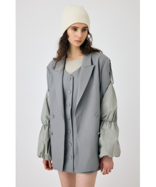 MOUSSY（マウジー）の「ATTACHED ジャケット（その他アウター・レディース・ブラック/ライトグレー・1/2）」の19枚目の写真