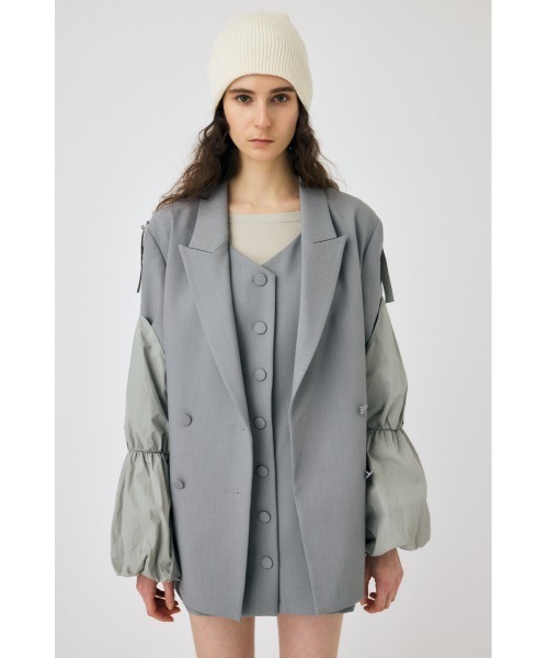 MOUSSY（マウジー）の「ATTACHED ジャケット（その他アウター・レディース・ブラック/ライトグレー・1/2）」の20枚目の写真