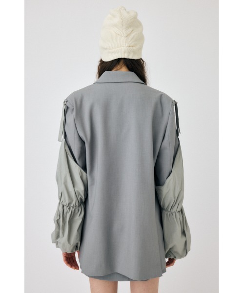 MOUSSY（マウジー）の「ATTACHED ジャケット（その他アウター・レディース・ブラック/ライトグレー・1/2）」の22枚目の写真