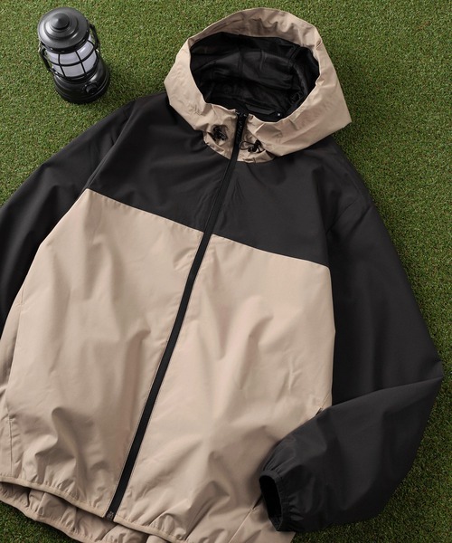 make a ray!（メイク ア レイ！）の「【76】ライトマウンテンパーカー/ALL WEATHER-TEX 【撥水】【防風】【防花粉】/26SS新色追加（マウンテンパーカー・メンズ・カーキ/ブラック/グレー/チャコールグレー/オリーブ×ブラック/ベージュ×ブラック/ネイビー/ネイビー系/カーキ系/カーキ系1/ベージュ系/ベージュ系1/グレー系/グレー系1/ブラック系/オフホワイト/グレー系2・M/L/XL）」の11枚目の写真