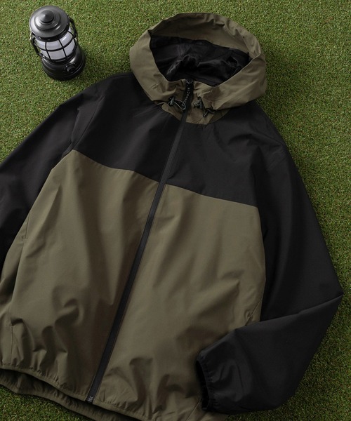 make a ray!（メイク ア レイ！）の「【76】ライトマウンテンパーカー/ALL WEATHER-TEX 【撥水】【防風】【防花粉】/26SS新色追加（マウンテンパーカー・メンズ・カーキ/ブラック/グレー/チャコールグレー/オリーブ×ブラック/ベージュ×ブラック/ネイビー/ネイビー系/カーキ系/カーキ系1/ベージュ系/ベージュ系1/グレー系/グレー系1/ブラック系/オフホワイト/グレー系2・M/L/XL）」の15枚目の写真