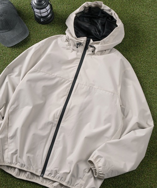 make a ray!（メイク ア レイ！）の「【76】ライトマウンテンパーカー/ALL WEATHER-TEX 【撥水】【防風】【防花粉】/26SS新色追加（マウンテンパーカー・メンズ・カーキ/ブラック/グレー/チャコールグレー/オリーブ×ブラック/ベージュ×ブラック/ネイビー/ネイビー系/カーキ系/カーキ系1/ベージュ系/ベージュ系1/グレー系/グレー系1/ブラック系/オフホワイト/グレー系2・M/L/XL）」の2枚目の写真