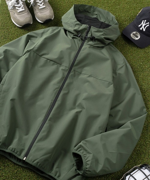 make a ray!（メイク ア レイ！）の「【76】ライトマウンテンパーカー/ALL WEATHER-TEX 【撥水】【防風】【防花粉】/26SS新色追加（マウンテンパーカー・メンズ・カーキ/ブラック/グレー/チャコールグレー/オリーブ×ブラック/ベージュ×ブラック/ネイビー/ネイビー系/カーキ系/カーキ系1/ベージュ系/ベージュ系1/グレー系/グレー系1/ブラック系/オフホワイト/グレー系2・M/L/XL）」の12枚目の写真