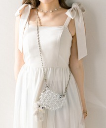 OLIVE des OLIVE | 【S/Mサイズ展開】チュールドッキングキャミワンピース　1041090060(ワンピース)