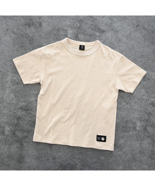 ZERO standerd（ゼロスタンダード）の「ゼロスタンダード BASIC Tシャツ（Tシャツ/カットソー・キッズ・オフホワイト/グレー/チャコールグレー/ブラック/ベージュ/ネイビー/アイボリー・100cm/110cm/120cm/130cm/140cm/150cm/160cm）」の10枚目の写真