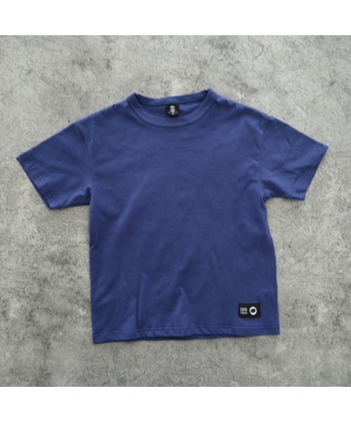 ZERO standerd（ゼロスタンダード）の「ゼロスタンダード BASIC Tシャツ（Tシャツ/カットソー・キッズ・オフホワイト/グレー/チャコールグレー/ブラック/ベージュ/ネイビー/アイボリー・100cm/110cm/120cm/130cm/140cm/150cm/160cm）」の11枚目の写真