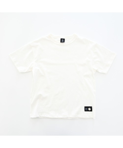 ZERO standerd（ゼロスタンダード）の「ゼロスタンダード BASIC Tシャツ（Tシャツ/カットソー・キッズ・オフホワイト/グレー/チャコールグレー/ブラック/ベージュ/ネイビー/アイボリー・100cm/110cm/120cm/130cm/140cm/150cm/160cm）」の14枚目の写真