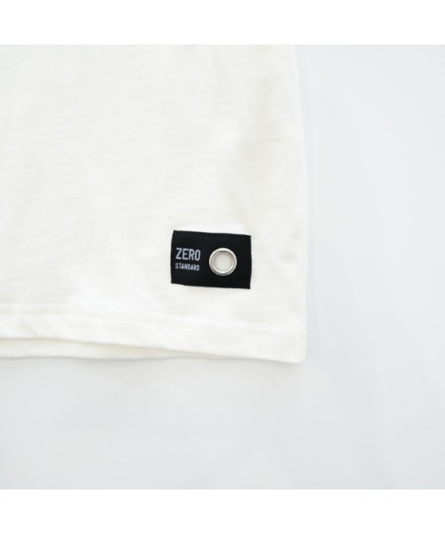 ZERO standerd（ゼロスタンダード）の「ゼロスタンダード BASIC Tシャツ（Tシャツ/カットソー・キッズ・オフホワイト/グレー/チャコールグレー/ブラック/ベージュ/ネイビー/アイボリー・100cm/110cm/120cm/130cm/140cm/150cm/160cm）」の15枚目の写真