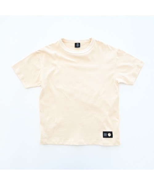 ZERO standerd（ゼロスタンダード）の「ゼロスタンダード BASIC Tシャツ（Tシャツ/カットソー・キッズ・オフホワイト/グレー/チャコールグレー/ブラック/ベージュ/ネイビー/アイボリー・100cm/110cm/120cm/130cm/140cm/150cm/160cm）」の16枚目の写真