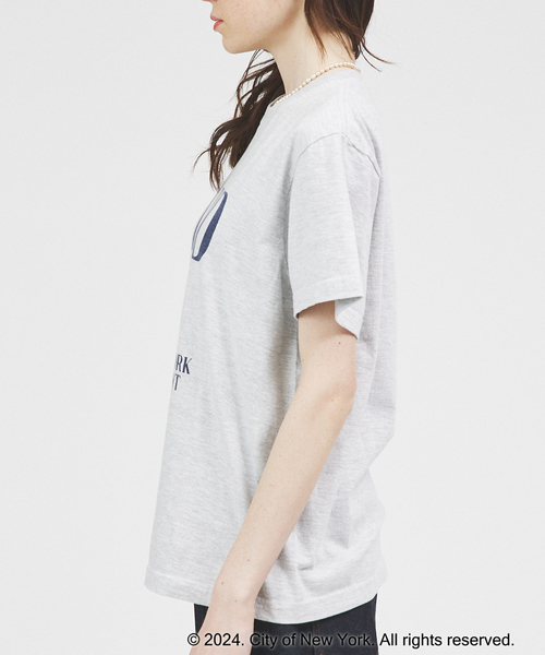 GOOD ROCK SPEED（グッドロックスピード）の「《別注　追加5》26SS新色追加【GOOD ROCK SPEED/グッドロックスピード】NYC ロゴTEE / プリントTシャツ（Tシャツ/カットソー・レディース・ホワイト/チャコールグレー/ライトグレー/ブラック系その他/ホワイト系その他/ピンク/ホワイト系その他2・フリー）」の19枚目の写真
