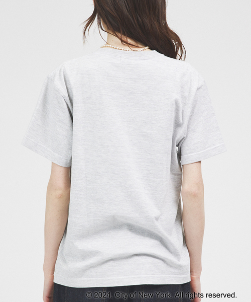 GOOD ROCK SPEED（グッドロックスピード）の「《別注　追加5》26SS新色追加【GOOD ROCK SPEED/グッドロックスピード】NYC ロゴTEE / プリントTシャツ（Tシャツ/カットソー・レディース・ホワイト/チャコールグレー/ライトグレー/ブラック系その他/ホワイト系その他/ピンク/ホワイト系その他2・フリー）」の20枚目の写真