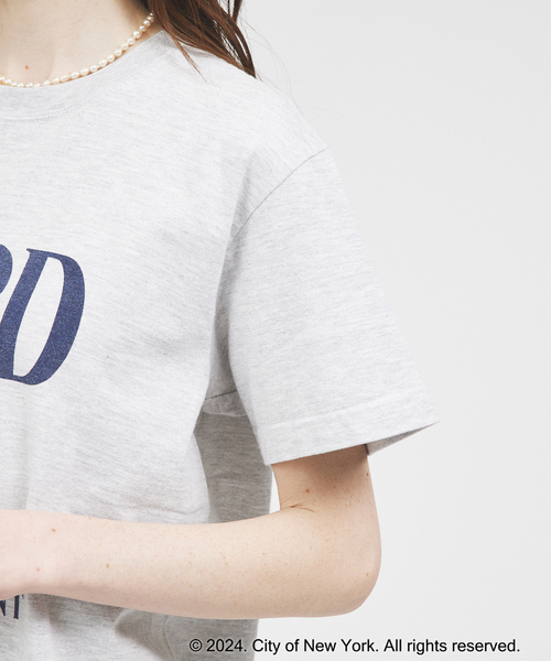 GOOD ROCK SPEED（グッドロックスピード）の「《別注　追加5》26SS新色追加【GOOD ROCK SPEED/グッドロックスピード】NYC ロゴTEE / プリントTシャツ（Tシャツ/カットソー・レディース・ホワイト/チャコールグレー/ライトグレー/ブラック系その他/ホワイト系その他/ピンク/ホワイト系その他2・フリー）」の22枚目の写真