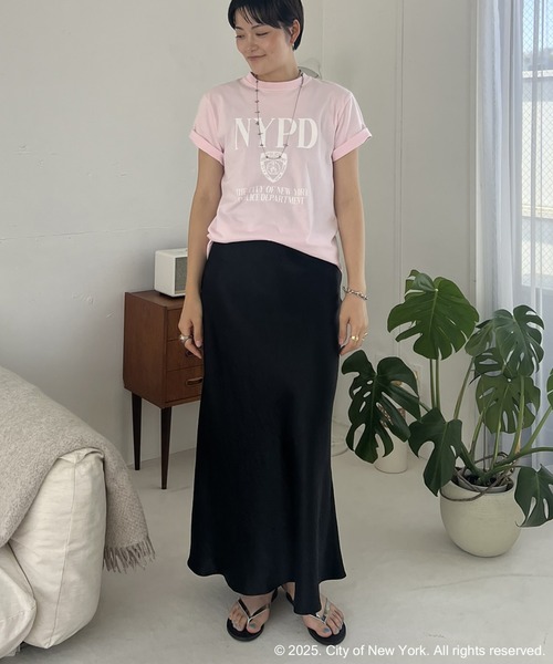 GOOD ROCK SPEED（グッドロックスピード）の「《別注　追加5》26SS新色追加【GOOD ROCK SPEED/グッドロックスピード】NYC ロゴTEE / プリントTシャツ（Tシャツ/カットソー・レディース・ホワイト/チャコールグレー/ライトグレー/ブラック系その他/ホワイト系その他/ピンク/ホワイト系その他2・フリー）」の14枚目の写真