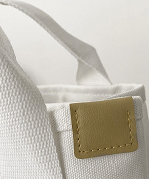 Miniministore(ミニミニストア)の「ミニ キャンバストートバッグ 帆布カバン(ハンドバッグ・レディース・ピンク/ホワイト/サンドベージュ/ミント/ホワイト×ブラック/ブラウン/ネイビー/ブラック/ブルー・FREE)」の14枚目の写真