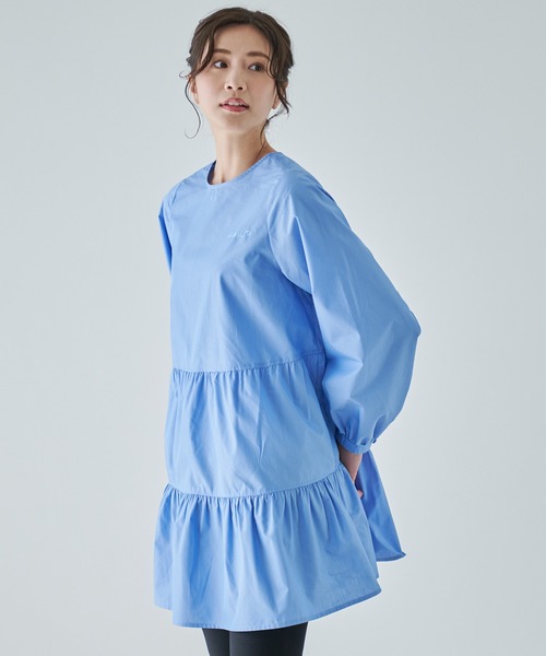 Arnold Palmer（アーノルドパーマー）の「ティアード チュニック（チュニック・レディース・ベージュ/ブラック/サックスブルー・M/L/S）」の15枚目の写真