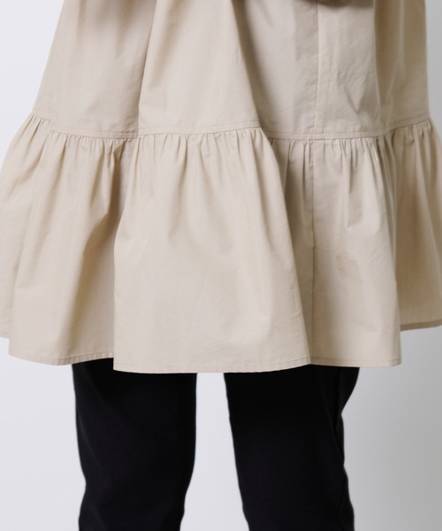 Arnold Palmer（アーノルドパーマー）の「ティアード チュニック（チュニック・レディース・ベージュ/ブラック/サックスブルー・M/L/S）」の8枚目の写真