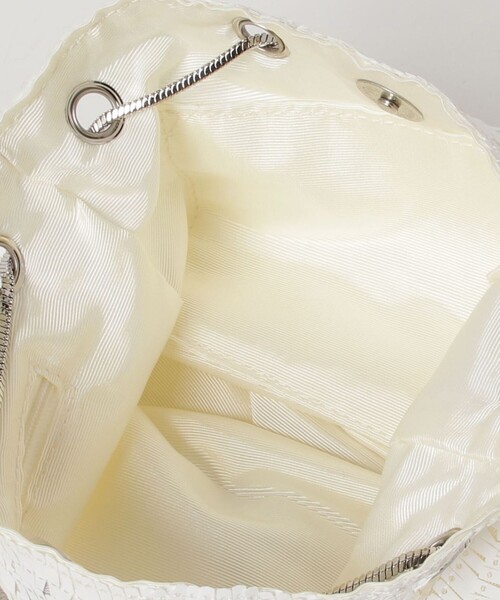 JETEE（ジュテ）の「【JETEE/ ジュテ】スクエアスパンミニバッグ（ショルダーバッグ・レディース・シルバー/ホワイト/ブラウン・FREE）」の19枚目の写真