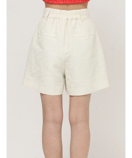 MERCURYDUO(マーキュリーデュオ)の「ジャカードショートパンツ(その他パンツ・レディース・ブラック/アイボリー・SMALL/MEDIUM)」の5枚目の写真