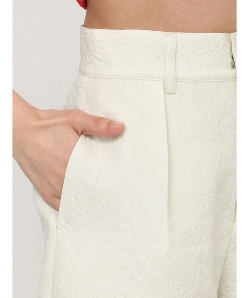 MERCURYDUO(マーキュリーデュオ)の「ジャカードショートパンツ(その他パンツ・レディース・ブラック/アイボリー・SMALL/MEDIUM)」の7枚目の写真