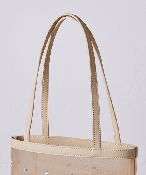 新品☆UNITED ARROWS クリスタル ドットトートバッグ クリスタルドット トートバッグ