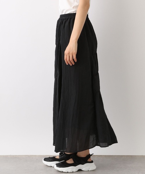 LEPSIM（レプシィム）の「ランダムシャーリングスカート　992129（スカート・レディース・オフホワイト/ブラック・FREE）」の14枚目の写真