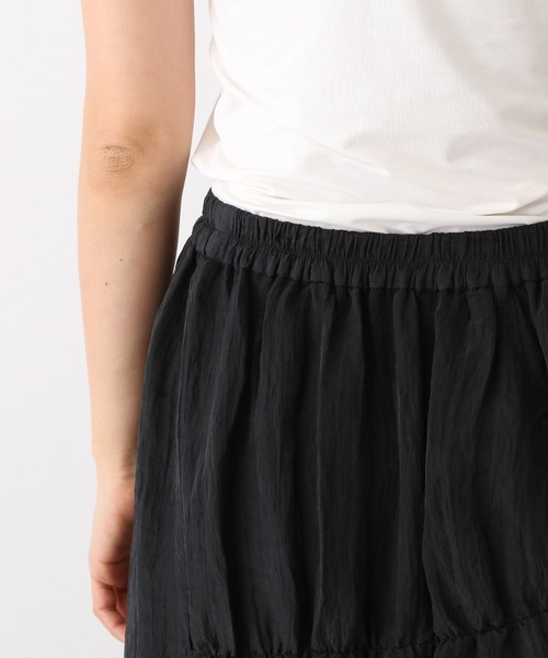 LEPSIM（レプシィム）の「ランダムシャーリングスカート　992129（スカート・レディース・オフホワイト/ブラック・FREE）」の18枚目の写真