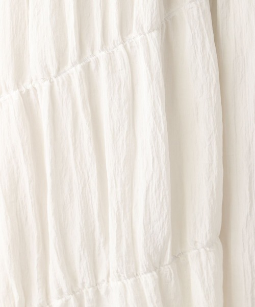 LEPSIM（レプシィム）の「ランダムシャーリングスカート　992129（スカート・レディース・オフホワイト/ブラック・FREE）」の20枚目の写真