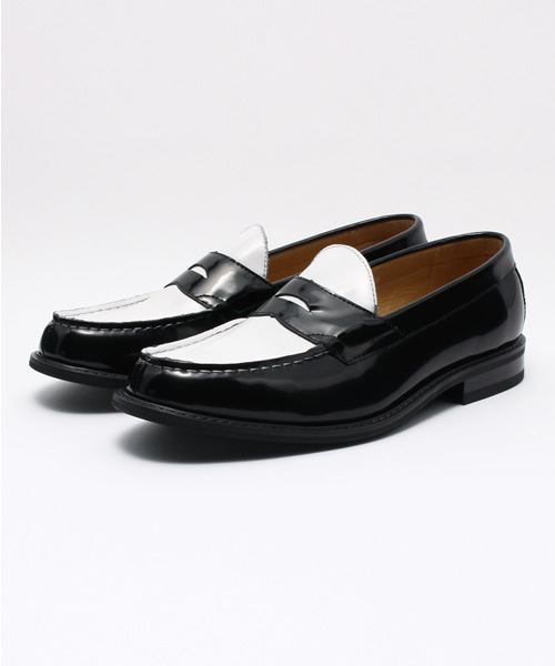 CIAOPANIC TYPY（チャオパニックティピー）の「ガラスレザーローファー（ドレスシューズ・メンズ・ブラック/ブラウン/ホワイト系その他・43/41/42）」の2枚目の写真