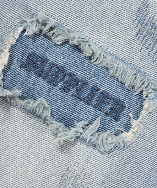 supplier デニム 十字架 SUPPLIER（サプライヤー）の「Supplier/サプライヤー/Distressed