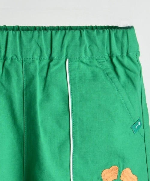 moimoln(モイモルン)の「フラワー刺繍4分丈パンツ(その他パンツ・キッズ・グリーン・110cm/90cm/100cm)」の4枚目の写真