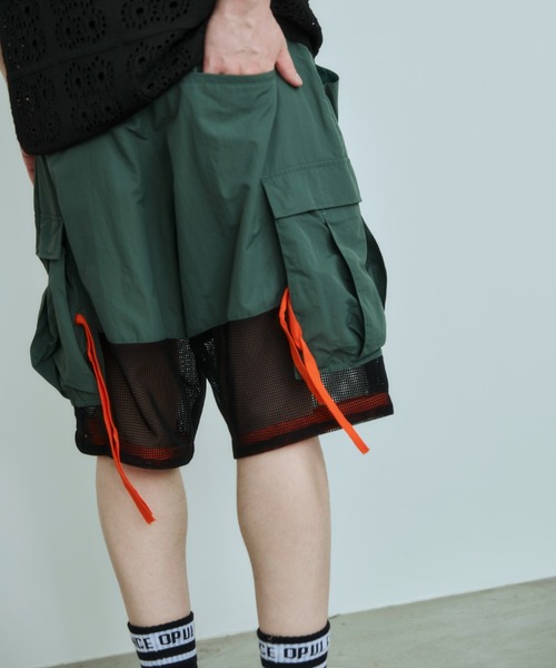 OPULENCE（オーピュレンス）の「Dry Utility 6ポケットショーツ（その他パンツ・メンズ・ネイビー/カーキ・FREE）」の2枚目の写真