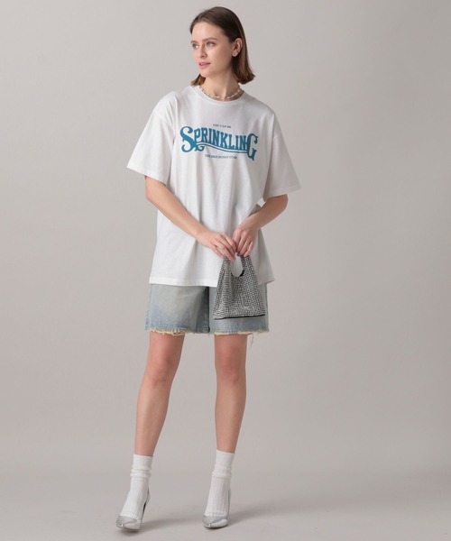 FOREVER 21（フォーエバー トゥエンティーワン）の「【2024SS】アソートグラフィックTシャツ（Tシャツ/カットソー・レディース・ブラック/チャコールグレー/ホワイト/ピンク・SMALL/MEDIUM）」の18枚目の写真