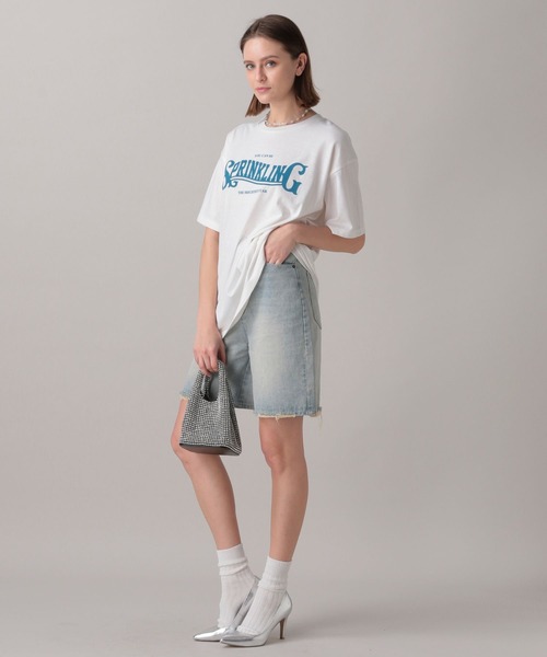 FOREVER 21（フォーエバー トゥエンティーワン）の「【2024SS】アソートグラフィックTシャツ（Tシャツ/カットソー・レディース・ブラック/チャコールグレー/ホワイト/ピンク・SMALL/MEDIUM）」の19枚目の写真