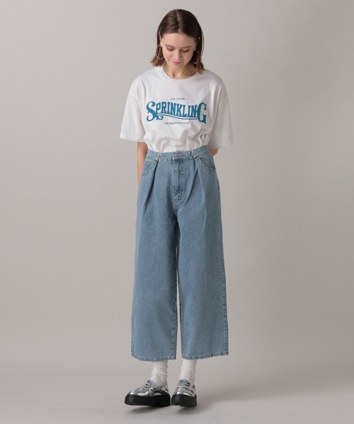 FOREVER 21（フォーエバー トゥエンティーワン）の「【2024SS】アソートグラフィックTシャツ（Tシャツ/カットソー・レディース・ブラック/チャコールグレー/ホワイト/ピンク・SMALL/MEDIUM）」の6枚目の写真