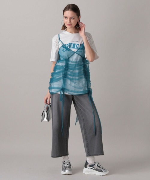 FOREVER 21（フォーエバー トゥエンティーワン）の「【2024SS】アソートグラフィックTシャツ（Tシャツ/カットソー・レディース・ブラック/チャコールグレー/ホワイト/ピンク・SMALL/MEDIUM）」の10枚目の写真