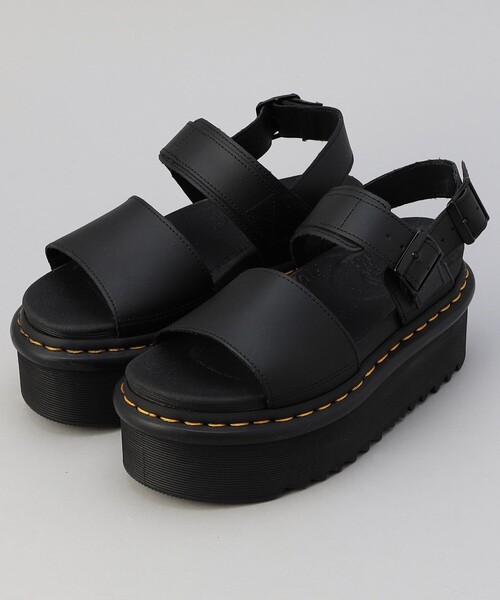 Dr.Martens VOSS QUAD ヴォスクアッド サンダル BLACK 楽天市場】＜クーポン対象外＞ドクターマーチン サンダル ヴォス