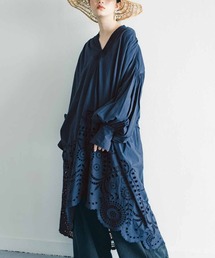 MEDE19F MADE IN INDIA COLLECTION エンブロイダリーコットンワンピース