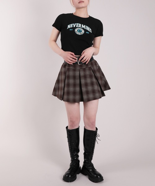HOOK(フック)の「【HOOK】for girls アメカジヴィンテージ風発泡ロゴプリントTEE(Tシャツ/カットソー・レディース・ブルー/ブラック/ダークグレー/ホワイト/グリーン/ピンク/ベージュ・FREE)」の14枚目の写真
