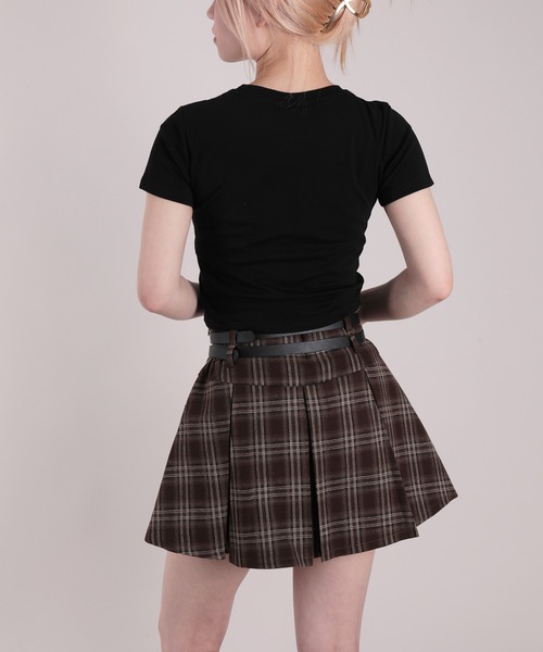 HOOK(フック)の「【HOOK】for girls アメカジヴィンテージ風発泡ロゴプリントTEE(Tシャツ/カットソー・レディース・ブルー/ブラック/ダークグレー/ホワイト/グリーン/ピンク/ベージュ・FREE)」の19枚目の写真