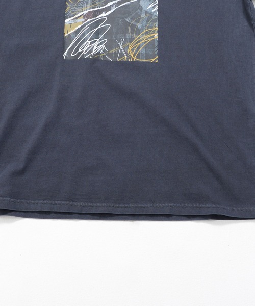 SILVER BULLET(シルバーバレット)の「『CavariA/キャバリア』加工フォトグラフィック半袖Tシャツ(Tシャツ/カットソー・メンズ・A/B/C・M/L)」の7枚目の写真