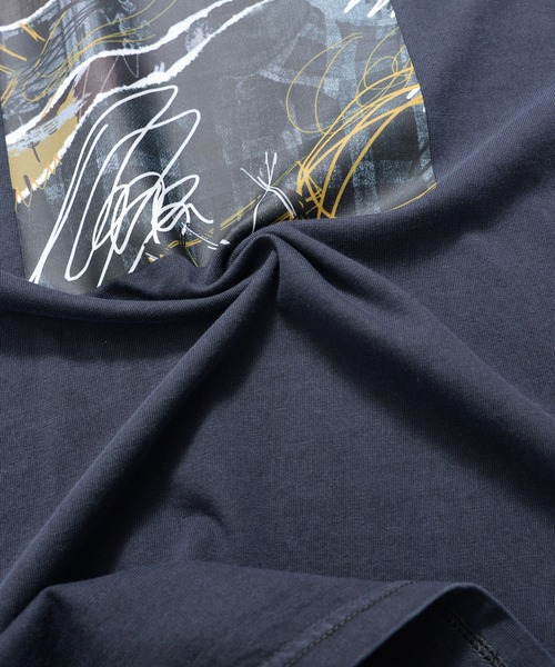 SILVER BULLET(シルバーバレット)の「『CavariA/キャバリア』加工フォトグラフィック半袖Tシャツ(Tシャツ/カットソー・メンズ・A/B/C・M/L)」の9枚目の写真