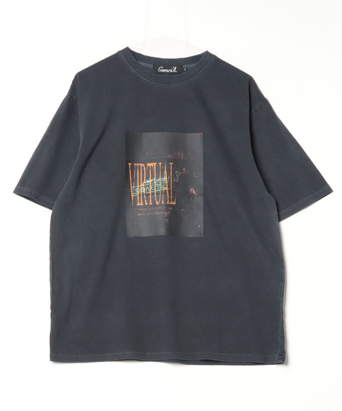 SILVER BULLET(シルバーバレット)の「『CavariA/キャバリア』加工フォトグラフィック半袖Tシャツ(Tシャツ/カットソー・メンズ・A/B/C・M/L)」の13枚目の写真