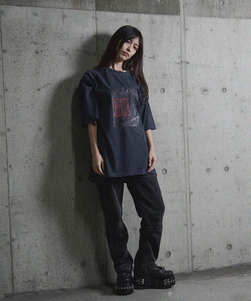 SILVER BULLET(シルバーバレット)の「『CavariA/キャバリア』加工フォトグラフィック半袖Tシャツ(Tシャツ/カットソー・メンズ・A/B/C・M/L)」の12枚目の写真