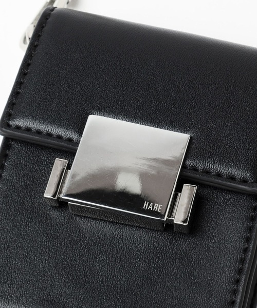 HARE（ハレ）の「miniアクセバッグ(HARE)（ショルダーバッグ・レディース・ブラック/シルバー・FREE）」の20枚目の写真