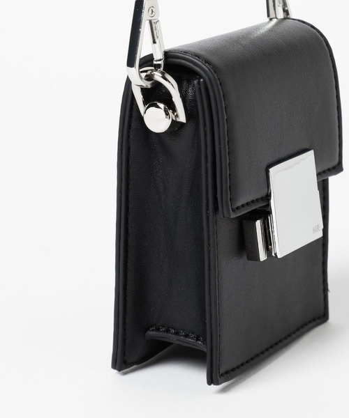 HARE（ハレ）の「miniアクセバッグ(HARE)（ショルダーバッグ・レディース・ブラック/シルバー・FREE）」の17枚目の写真