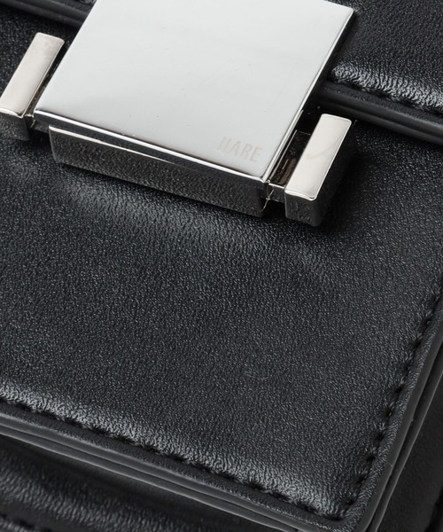 HARE（ハレ）の「miniアクセバッグ(HARE)（ショルダーバッグ・レディース・ブラック/シルバー・FREE）」の13枚目の写真